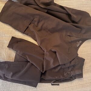 Black Women's Scrub Set